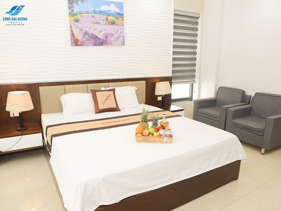 Phòng ngủ master tại Villa FLC Sầm Sơn Ngọc Trai NT36