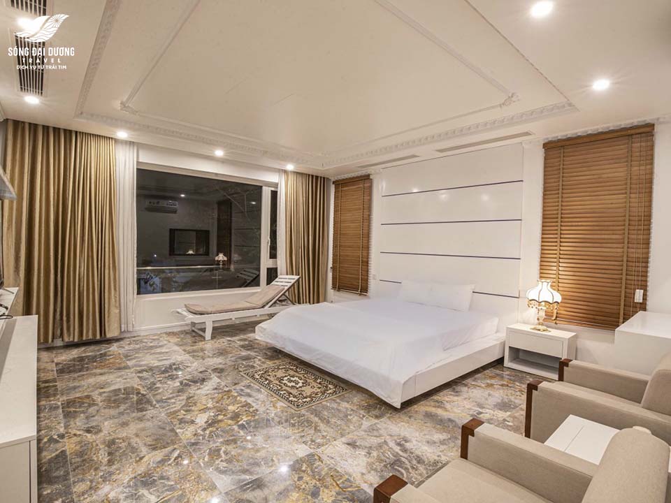 Phòng ngủ master từ Villa FLC Sầm Sơn Ngọc Trai NT28