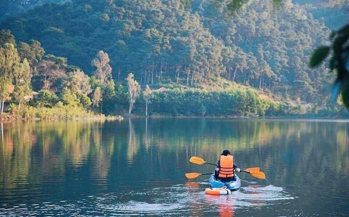 Chèo thuyền Kayak Hồ Đồng Đò